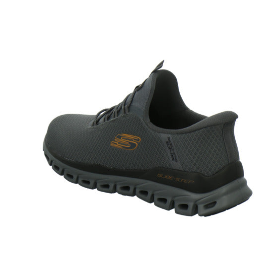 Skechers Slip Ins Schnürhalbschuhe Anthrazit - 360° Ansicht