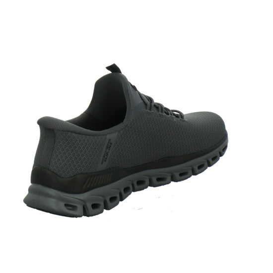 Skechers Slip Ins Schnürhalbschuhe Anthrazit - 360° Ansicht