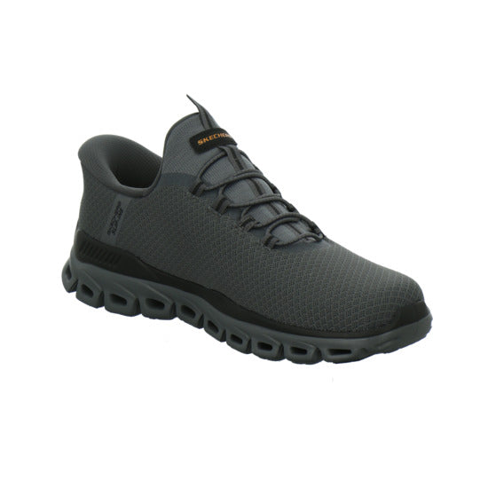 Skechers Slip Ins Schnürhalbschuhe Anthrazit - 360° Ansicht