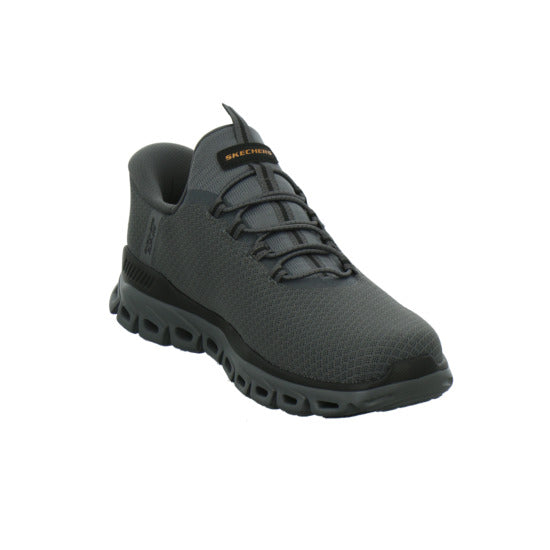 Skechers Slip Ins Schnürhalbschuhe Anthrazit - 360° Ansicht