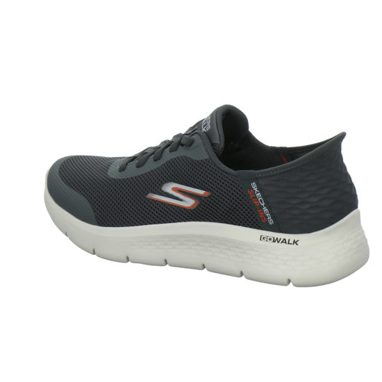 Skechers Sneaker Herren Go Walk Slip Ins Anthrazit