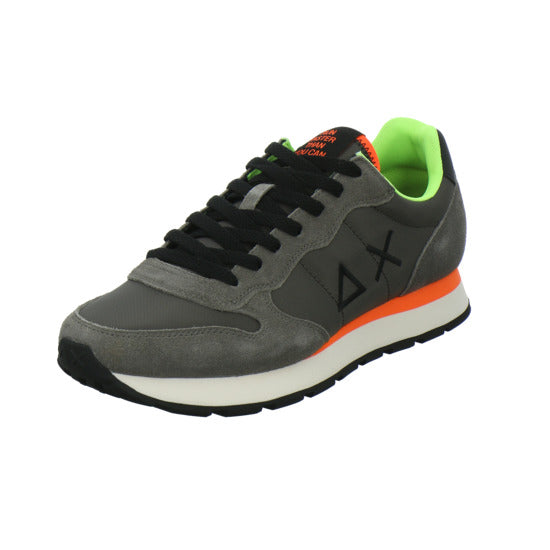 SUN68 Sneaker Herren Tom Fluo Anthrazit