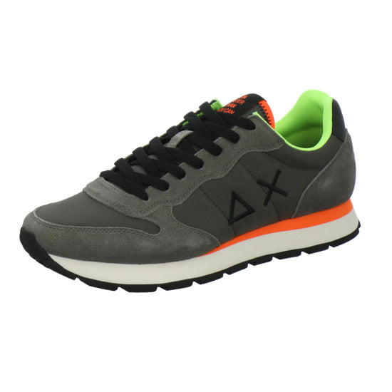 SUN68 Sneaker Herren Tom Fluo Anthrazit