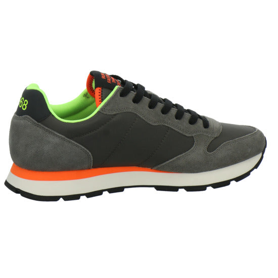 SUN68 Sneaker Herren Tom Fluo Anthrazit