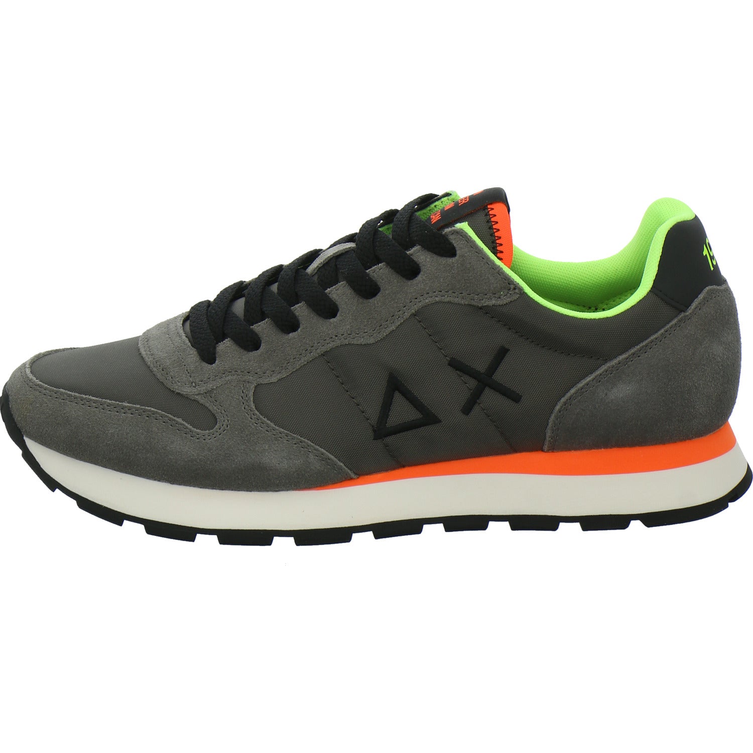 SUN68 Sneaker Herren Tom Fluo Anthrazit