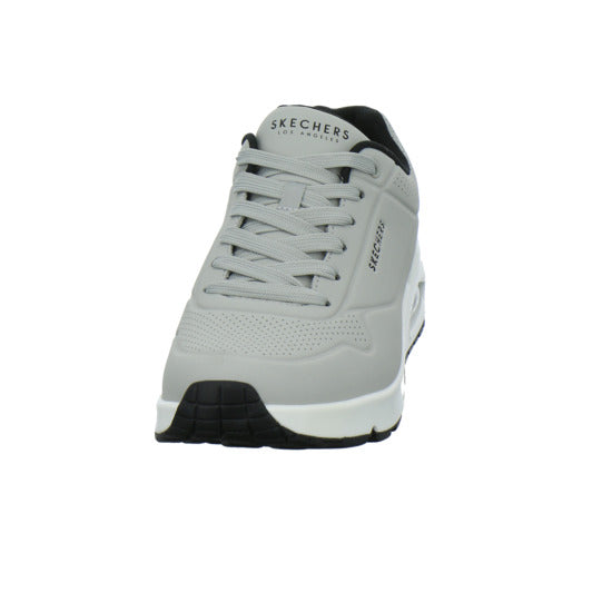 Skechers UNO Schnürhalbschuhe Hellgrau - 360° Ansicht