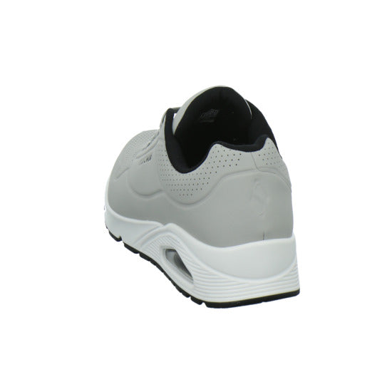 Skechers UNO Schnürhalbschuhe Hellgrau - 360° Ansicht
