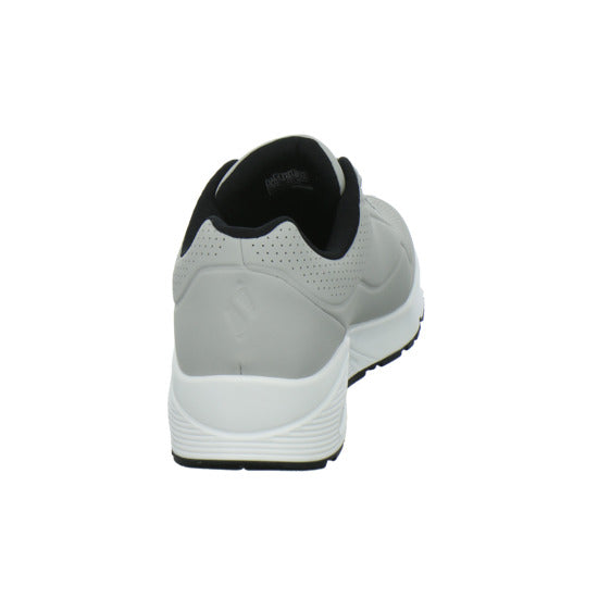 Skechers UNO Schnürhalbschuhe Hellgrau - 360° Ansicht