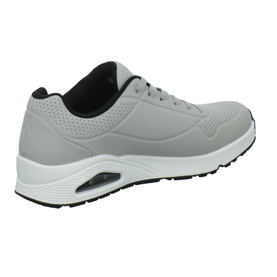Skechers UNO Schnürhalbschuhe Hellgrau - 360° Ansicht