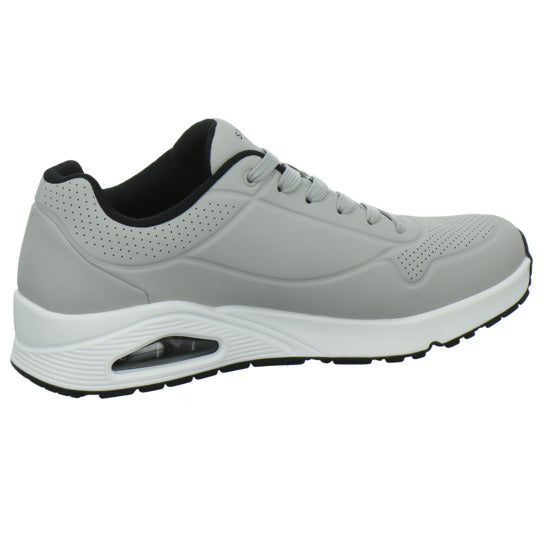 Skechers UNO Schnürhalbschuhe Hellgrau - 360° Ansicht