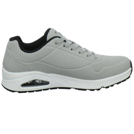 Skechers UNO Schnürhalbschuhe Hellgrau - 360° Ansicht