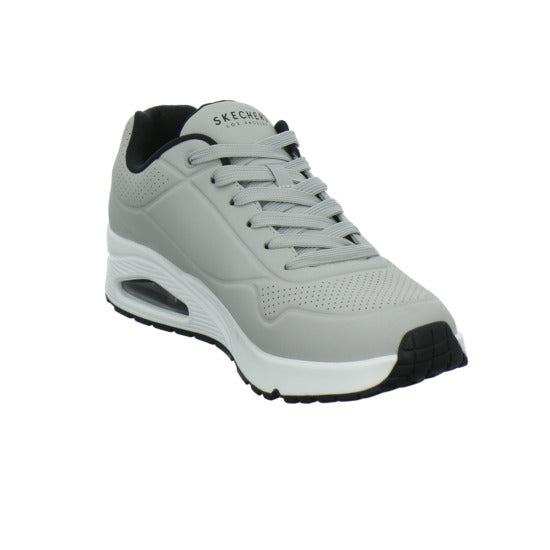 Skechers UNO Schnürhalbschuhe Hellgrau - 360° Ansicht
