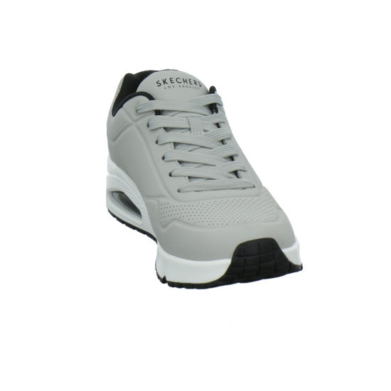 Skechers UNO Schnürhalbschuhe Hellgrau - 360° Ansicht