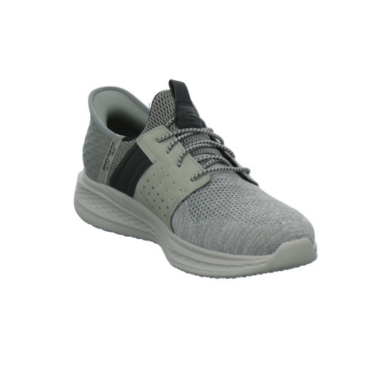 Skechers SLIP INS SLADE Schnürhalbschuhe Hellgrau - 360° Ansicht