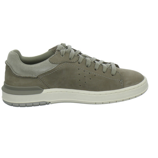 Clarks Courtlite 2 Run Schnürhalbschuhe Hellgrau - 360° Ansicht