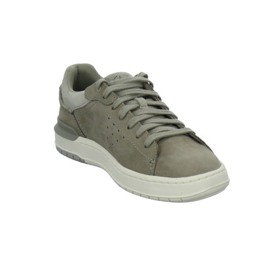 Clarks Courtlite 2 Run Schnürhalbschuhe Hellgrau - 360° Ansicht