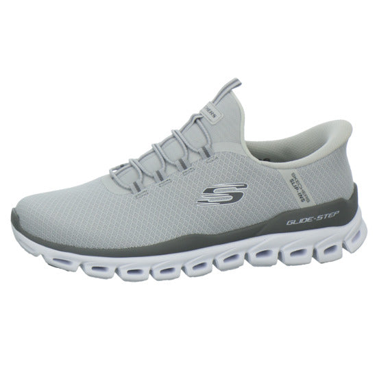 Skechers Sneaker Herren SLIP INS GLIDE STEP Hellgrau
