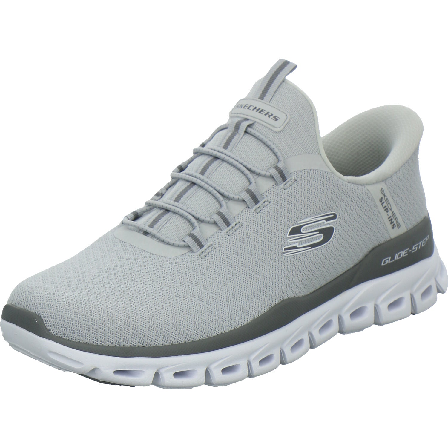Skechers Sneaker Herren SLIP INS GLIDE STEP Hellgrau