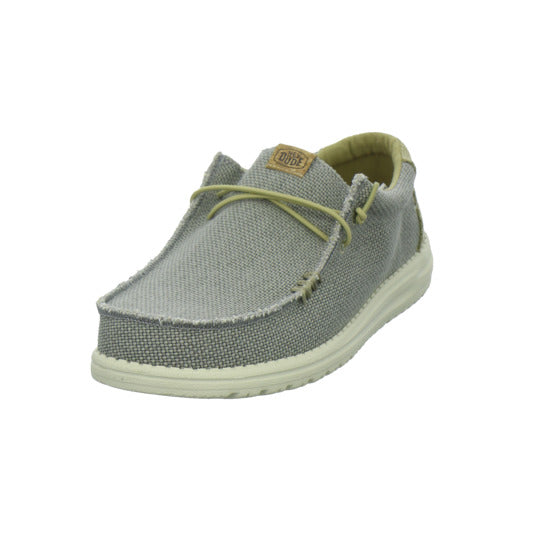 Hey Dude Sneaker Herren Wally Braided Hellgrau