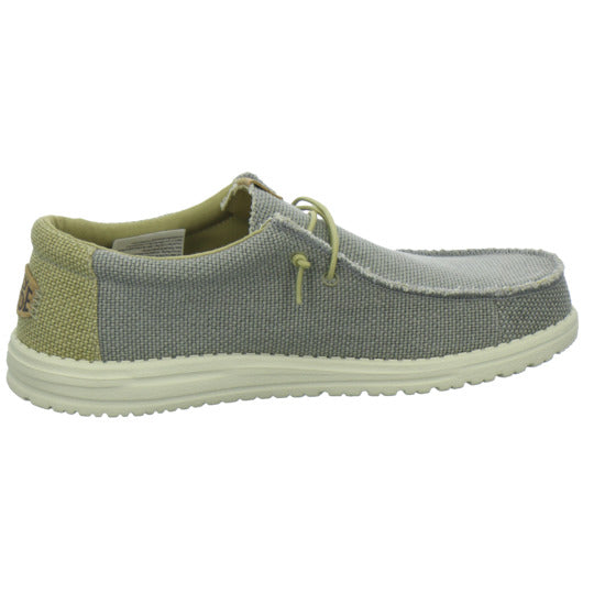 Hey Dude Sneaker Herren Wally Braided Hellgrau