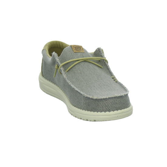 Hey Dude Sneaker Herren Wally Braided Hellgrau