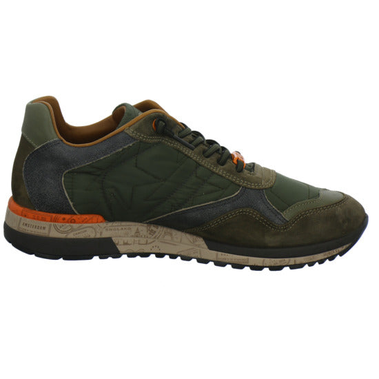 Cetti Schnürhalbschuhe oliv - 360° Ansicht