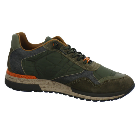 Cetti Schnürhalbschuhe oliv - 360° Ansicht
