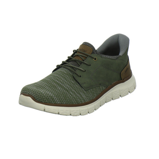 Rieker Schnürhalbschuhe oliv - 360° Ansicht
