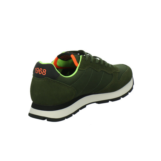 SUN68 Schnürhalbschuhe oliv