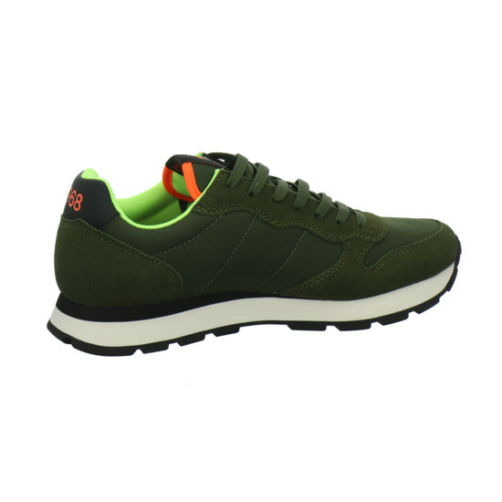 SUN68 Schnürhalbschuhe oliv