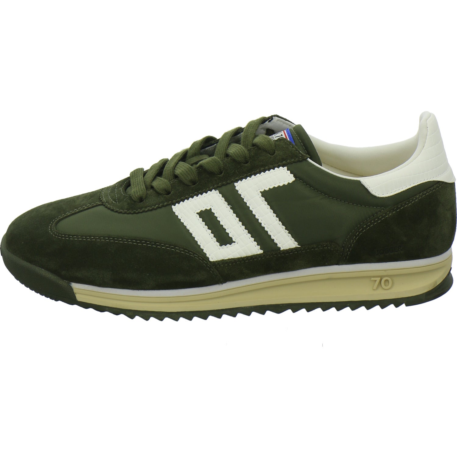 Back 70 Schnürhalbschuhe oliv