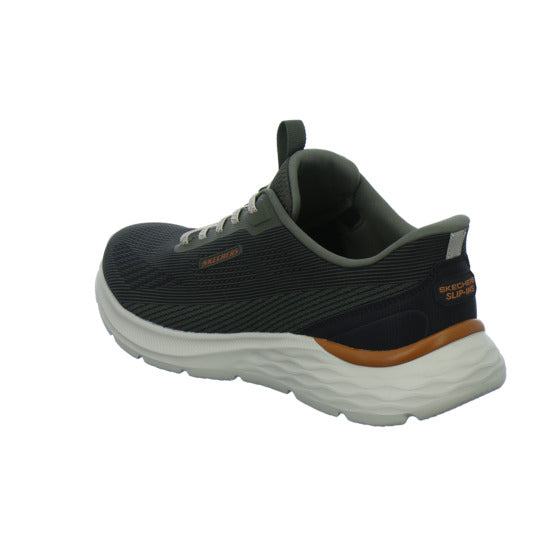 Skechers Sneaker Herren Garner Slip-Ins oliv