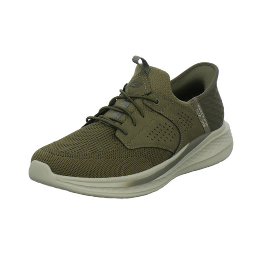 Skechers Sneaker Herren Slip Ins Relaxed oliv