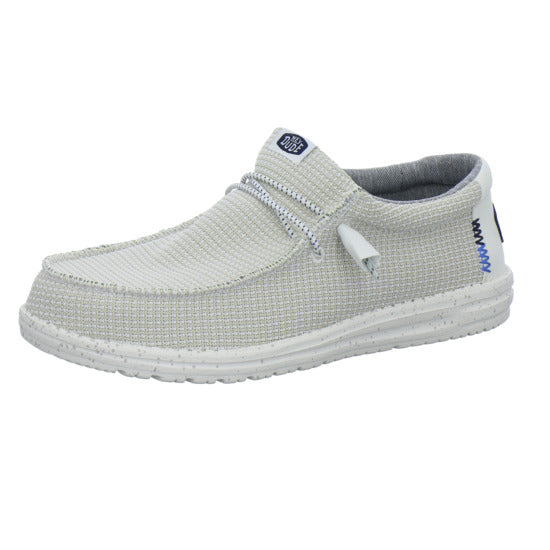 Hey Dude Wally Sport Schnürhalbschuhe Beige - 360° Ansicht