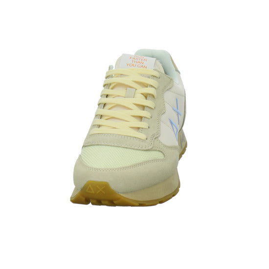 SUN68 Tom Vintage Schnürhalbschuhe Beige - 360° Ansicht