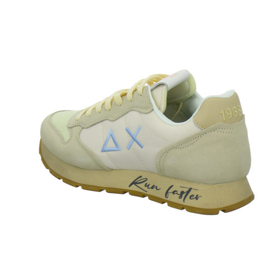 SUN68 Tom Vintage Schnürhalbschuhe Beige - 360° Ansicht
