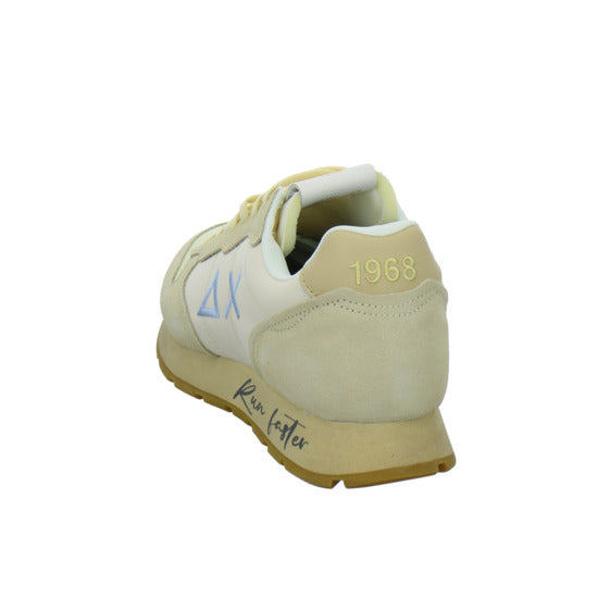 SUN68 Tom Vintage Schnürhalbschuhe Beige - 360° Ansicht