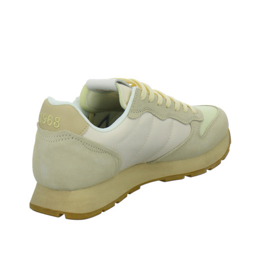 SUN68 Tom Vintage Schnürhalbschuhe Beige - 360° Ansicht