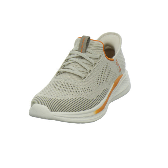 Skechers SLIP INS SLADE Schnürhalbschuhe Beige - 360° Ansicht