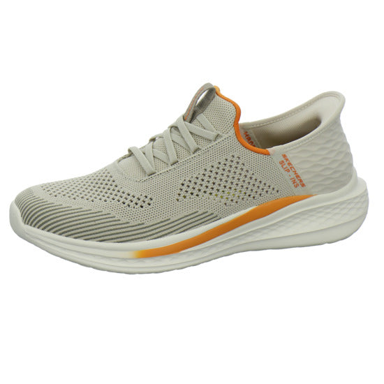 Skechers SLIP INS SLADE Schnürhalbschuhe Beige - 360° Ansicht