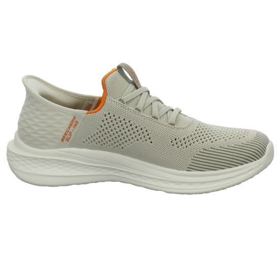 Skechers SLIP INS SLADE Schnürhalbschuhe Beige - 360° Ansicht