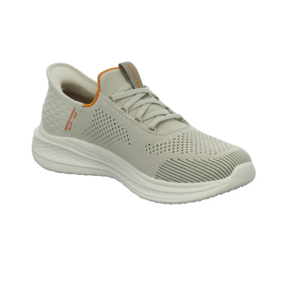 Skechers SLIP INS SLADE Schnürhalbschuhe Beige - 360° Ansicht