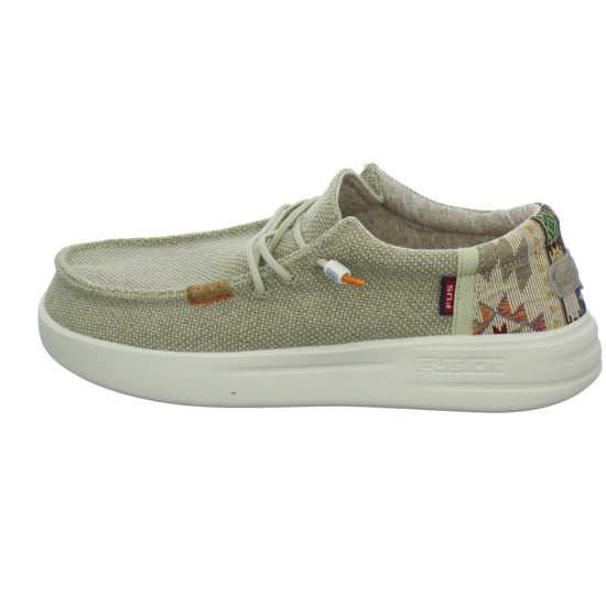 Fusion Schnürhalbschuhe Beige