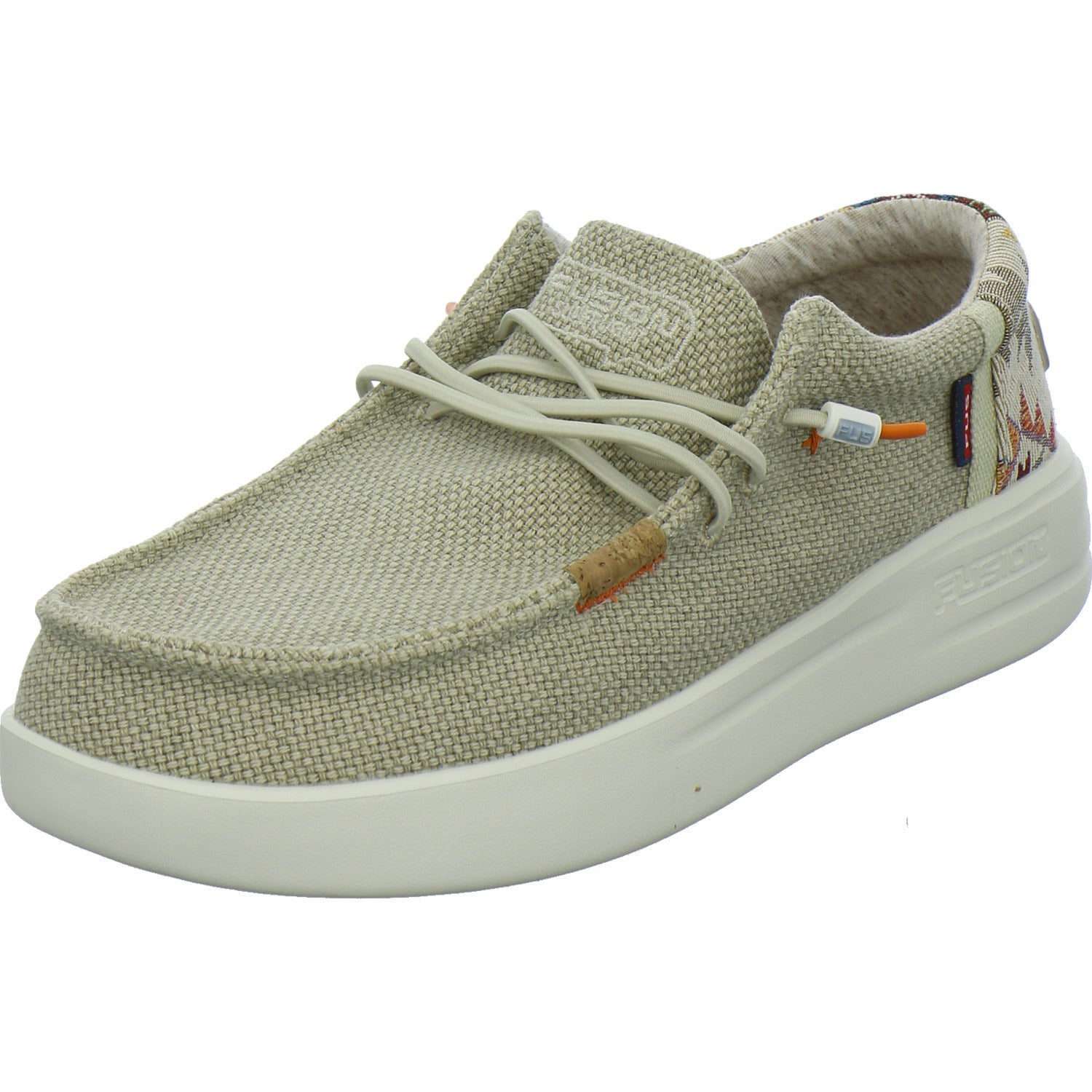Fusion Schnürhalbschuhe Beige