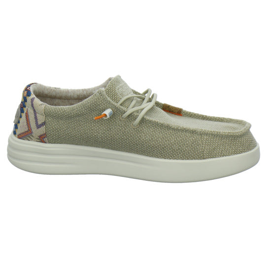 Fusion Schnürhalbschuhe Beige