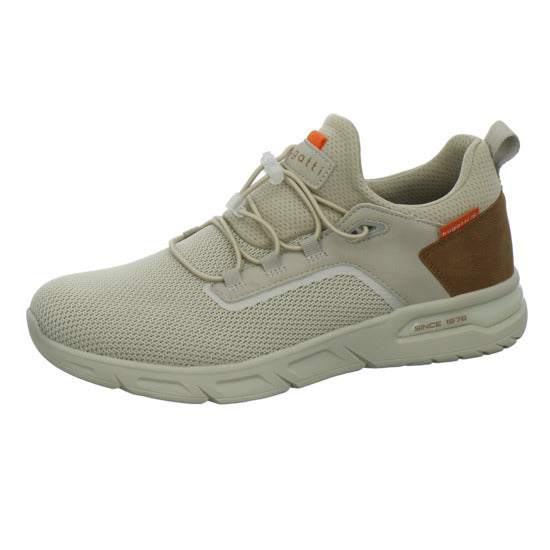 Bugatti Classic Nubola NOS Schnürhalbschuhe Beige - 360° Ansicht