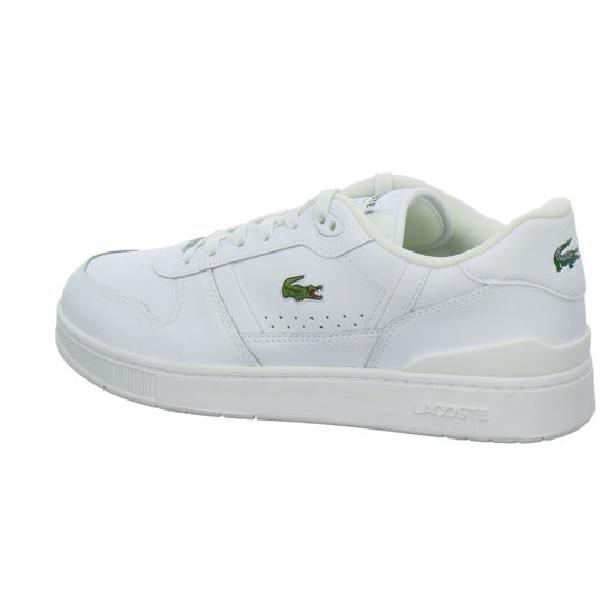 Lacoste T-Clip Schnürhalbschuhe Weiß - 360° Ansicht