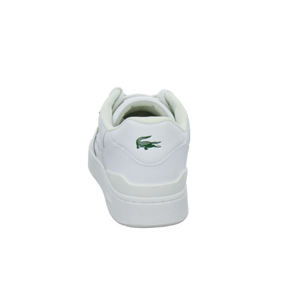 Lacoste T-Clip Schnürhalbschuhe Weiß - 360° Ansicht