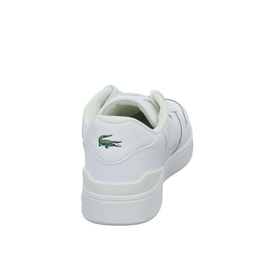 Lacoste T-Clip Schnürhalbschuhe Weiß - 360° Ansicht