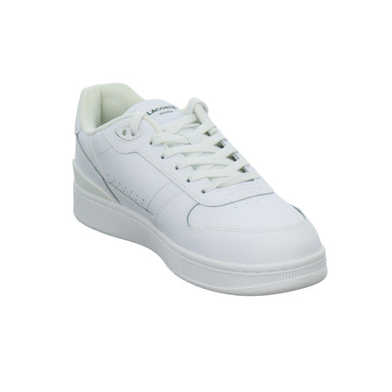 Lacoste T-Clip Schnürhalbschuhe Weiß - 360° Ansicht